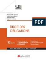 L2 - Droit Des Obligations (Corrigé)