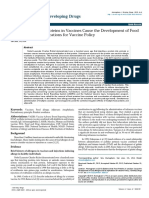 Evidence That Food Proteins in Vaccines Cause The Development of Food Allergies and Its Implications For Vaccine Policy 2329 6631 1000137