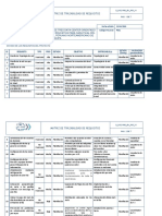 Matriz Trazabilidad