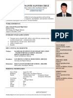 Puregold Resume