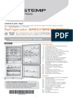 Brastemp Geladeira BRE59AB BRE59AK BRE59AE Guia Rapido Versão Digital 1