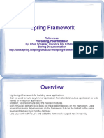 Spring Framework Notes