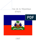 Constitution de La République D'haïti (1987)