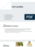 Anestésicos Locales