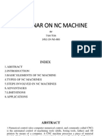 A Seminar On NC Machine