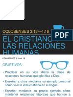 Colosenses 3:18 4:16