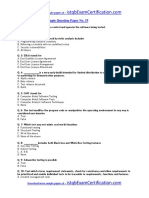 ISTQB Dumps and Mock Tests For Foundation Level Paper 19 PDF