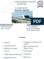 Seminar PPT On Maglev