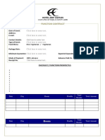 Function Contract