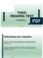 Slide CPS103 Session 6 7 TOEIC Reading Test Preparation PDF