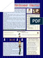 A Christmas Carol Simplified Version Key Included Reading Comprehension Exercises - 14486