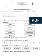 Prueba Ciencias Naturales