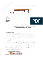 DPR On Wooden Furniture Manufacturing Unit