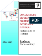 Cuadernillo de Geo - Politica y Economica Gral.