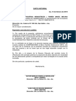 Carta Notarial Simple