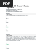 Examen Parcial - Semana 4 Finanzas Corporativas 2do. Intento