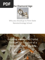 The Diamond Age: Why You Should Go To Penn State Nanotechnology School