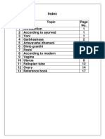 Anatomy of Female Internal Genital Organ