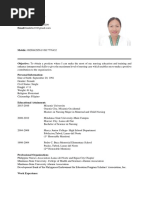 Curriculum Vitae (Final)