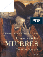 L 10022-Anderson, Bounnie S. y Zinsser, Judith P. - Historia de Las Mujeres. Una Historia Propia