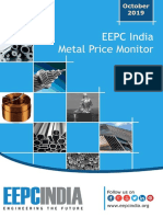 Metal Price Monitor October 2019191023162010420