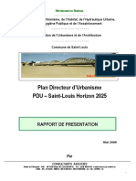 Rapport de Presentation Du Pdu 