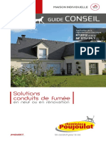 Cheminees Poujoulat GuideConseil RT2012 DTU241