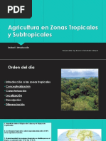 Agricultura en Zonas Tropicales y Subtropicales