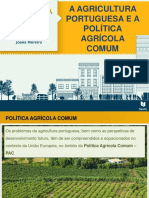 A Agricultura Portuguesa e A Política Agrícola Comum Arinda