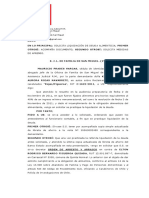 Liquidación y Orden de Arresto