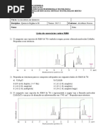 Lista de Exercícios RMN - 2 PDF