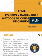 Semana 11 - Equipos y Maquinarias en Construccion PDF