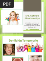 Denticion Temporaria Clase 2019