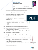 Novo Espaço 11 - Proposta de Teste - 2018