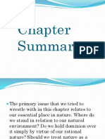 Chapter Summary