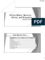 LESSON 1.2 - Online Safety, Security, Ethics, and Etiquette