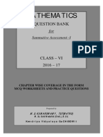 CLASS 6 SA1 Question-Bank PDF