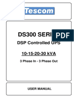 DS 300 10-15-20-30KVA User Manual EN