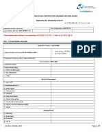 Application For Scholarship Scheme Form No-34