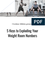 5 Keys To Exploding Numbers in Weight Room PDF