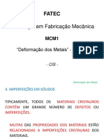 04 - DEFORMAÇÃO DOS METAIS - 1 Parte PDF