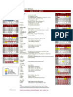 CIS School Calendar 2020-2021