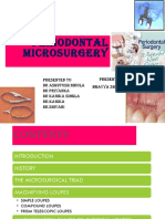 Periodontal Microsurgery - Modified