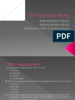 20th Century Music. PPT MUSIC 10