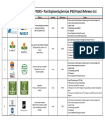 FOX Solutions - Project Reference List PDF