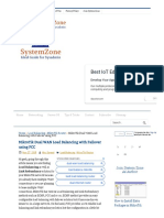 MikroTik Dual WAN Load Balancing With Failover Using PCC - System Zone PDF