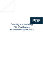 SW 6 10 Creating and Installing SSL Certificates DV 1 0