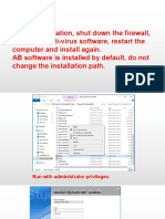 Installation Steps of ABplc