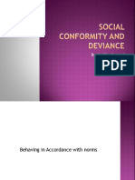 Social Conformity and Deviance-1