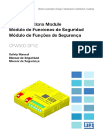 WEG CFW500 SFY2 Safety Functions Module Safety Manual 10006503387 en Es PT PDF